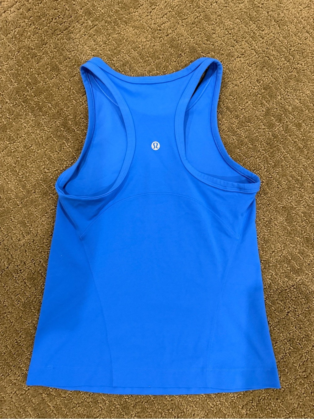 lululemon athletica Bright Blue Racerback Tank